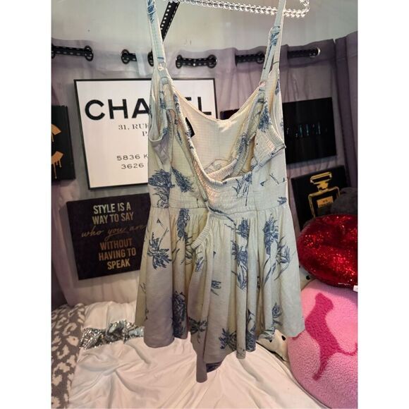 Torrid women plus size 2 2xl top shirt blouse cami tank blue china floral - Picture 3 of 6